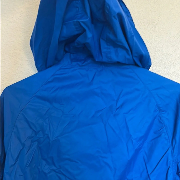 Blue Hooded Windbreaker Jacket - Picture 6 of 9